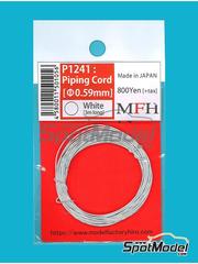 Model Factory Hiro P1242: Piping cord - Piping cord 0.8mm 3